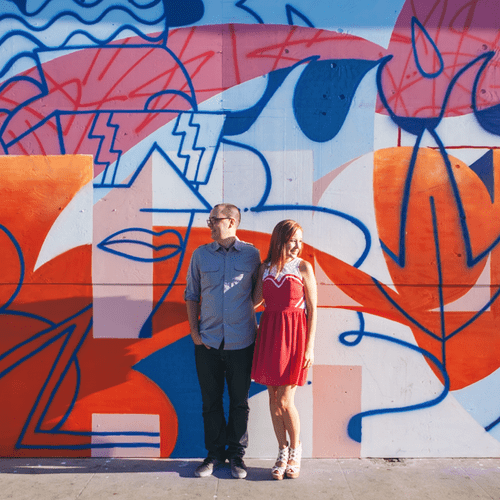 Engagement photos in North Park