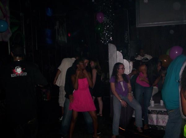 Sweet 16 party on South Beach.