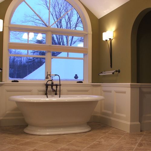 Custom Bathroom features to reflect your style and