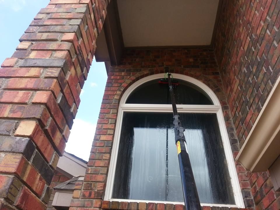 Second story window over doorway, no problem.