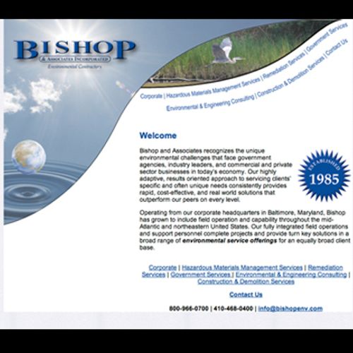 Bishop and Associates website