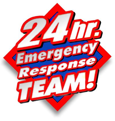 24hr. Emergency Service for water damage and clean