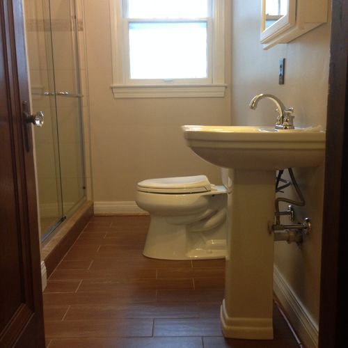 One of our favorite bathroom remodels! (Audubon Pa