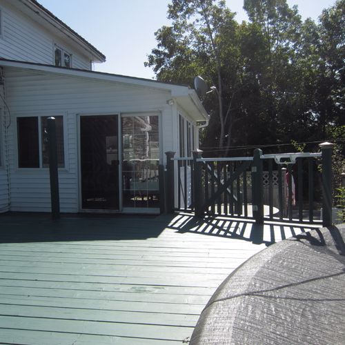 deck building and finishing