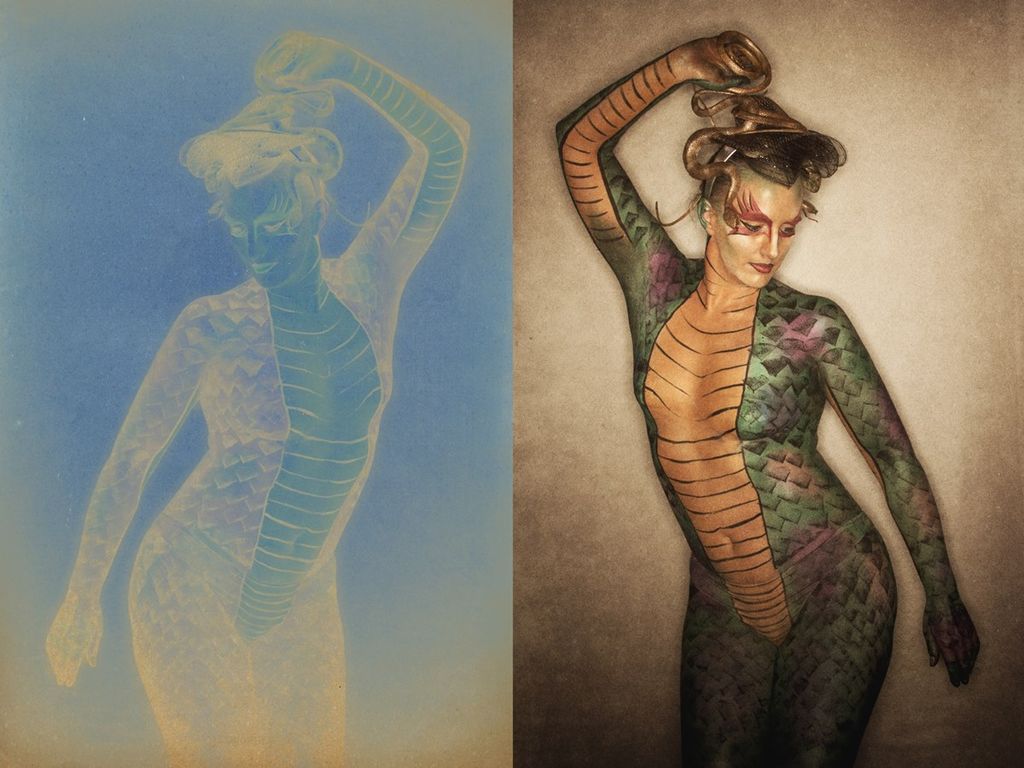 Oct 2014 Artpool Body Art Dia de Los Muertos Event