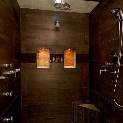 Classical Contemporary Spa Bath Retreat Shower
