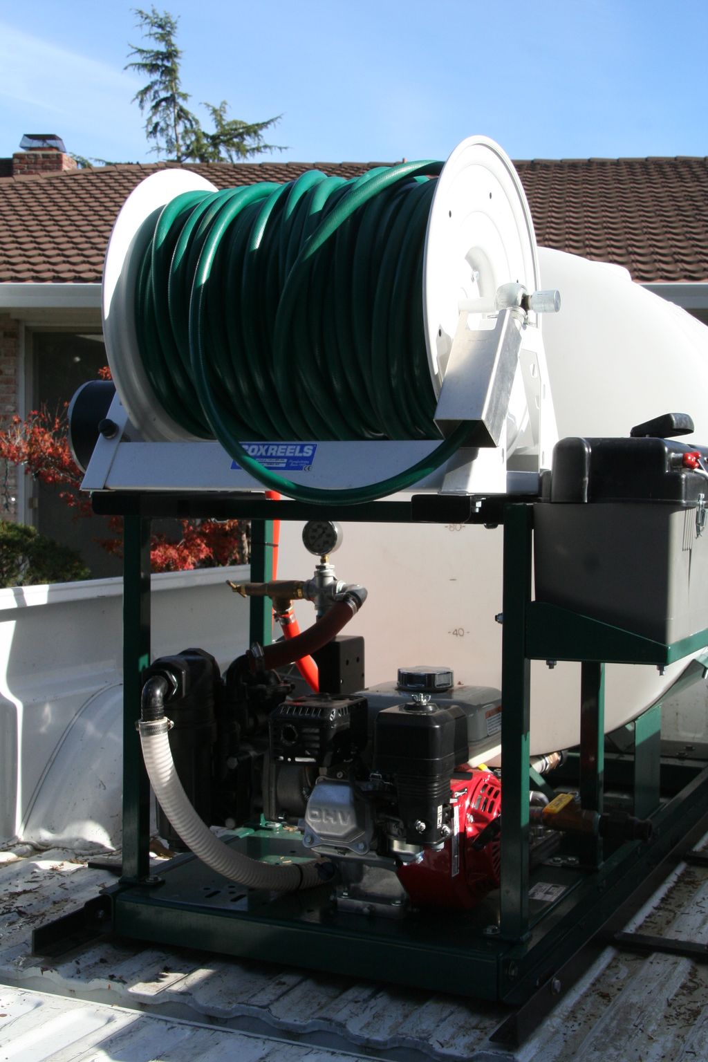 Tank and pump
