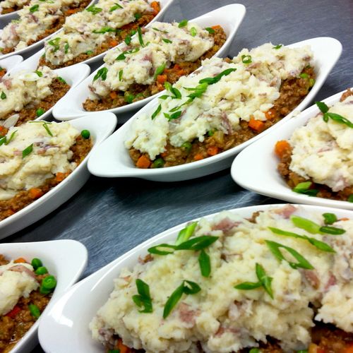 Guinness Shepherds Pies available as Gluten-Free w