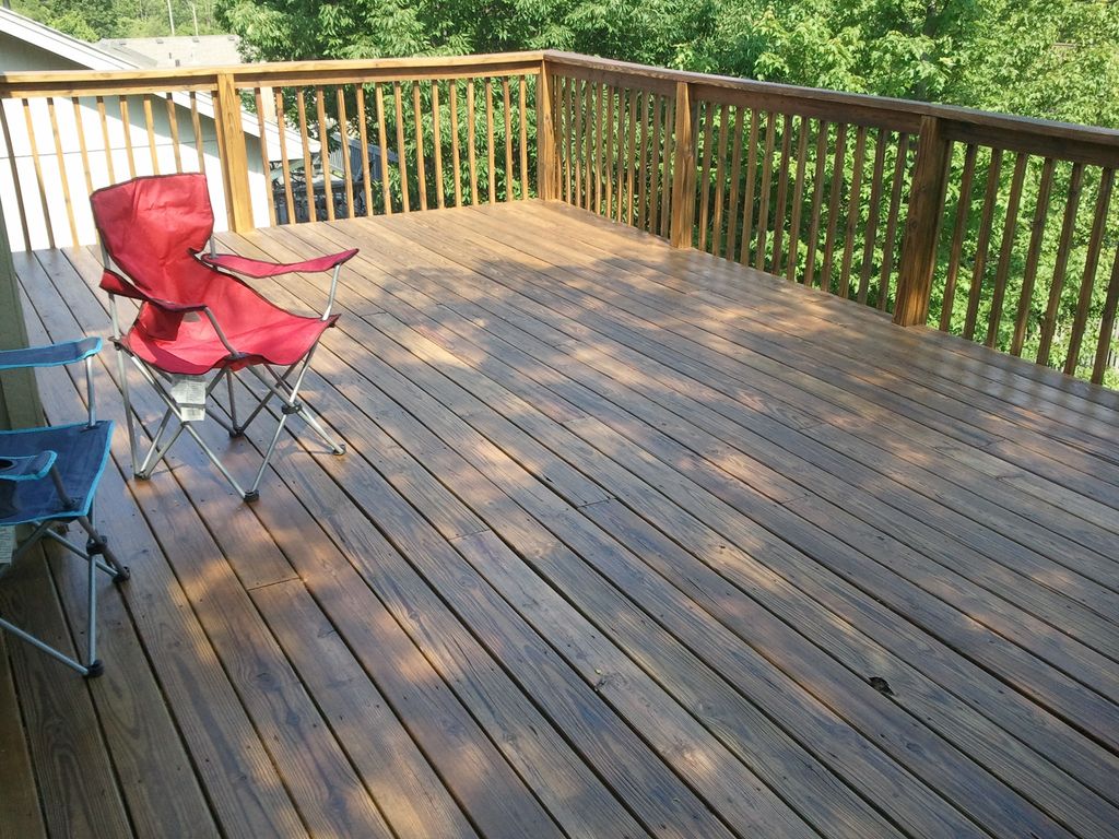 Wood Deck finished 6/2011
