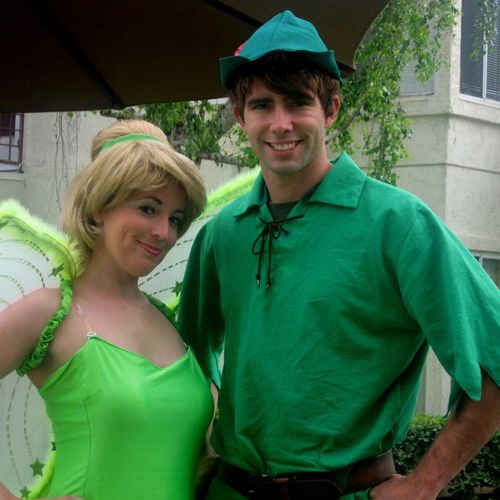 Tinkerbell and Peter pan Party Time