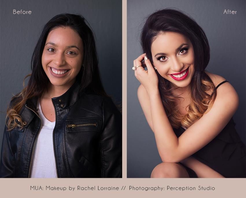 Hair & Makeup - Before & After on Lirys