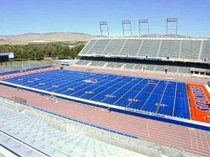 Boise State University's famous "smurf turf."