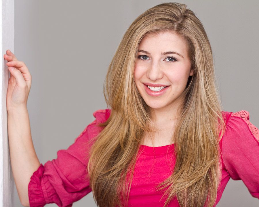 An audition headshot for an actress.