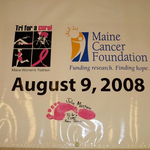 Proud supporter of Tri For A Cure, an all-women's 