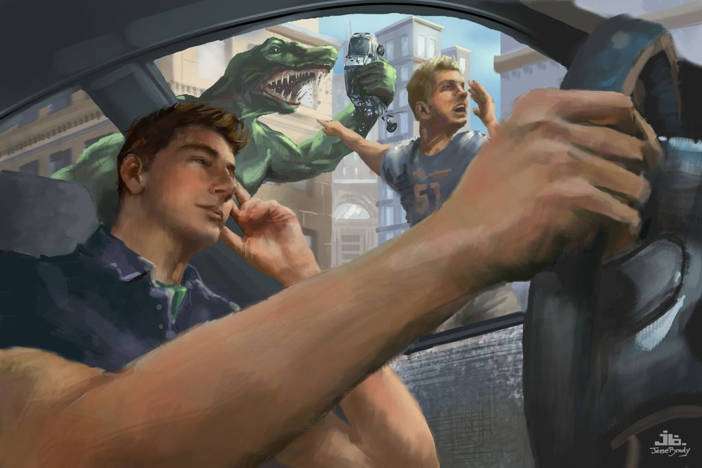 Creating dynamic, exciting story illustrations has