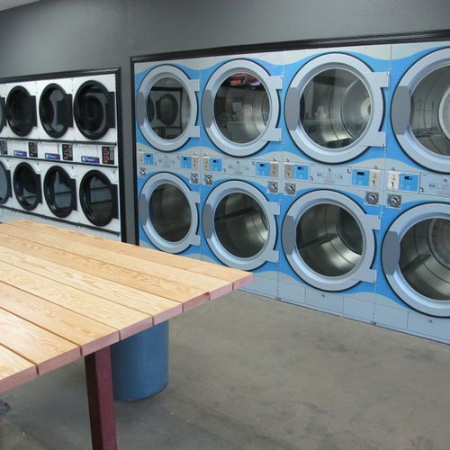 Large capacity dryers - big enough for comforters!