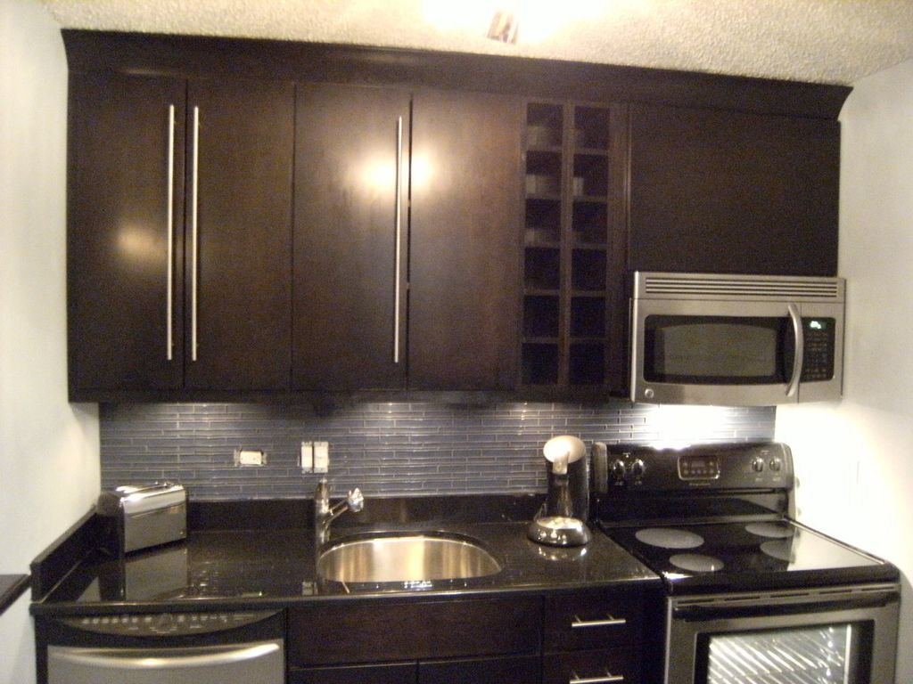 Small kitchen condo design and build out