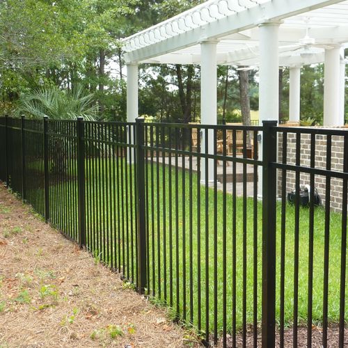 GOODE FENCE -
Ornamental Aluminum Fence -
North My
