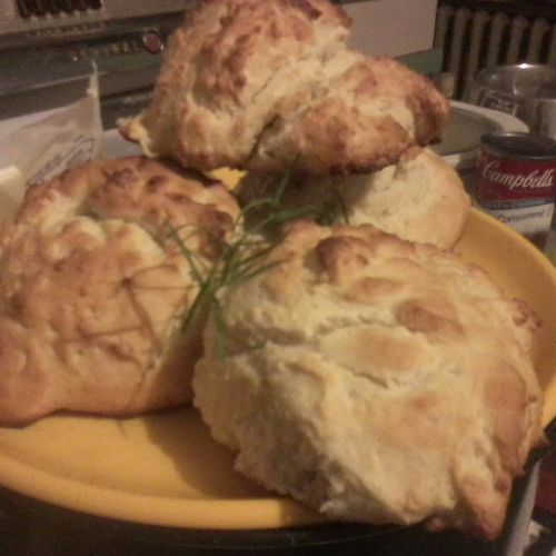 I can show you how to make thee best biscuits.