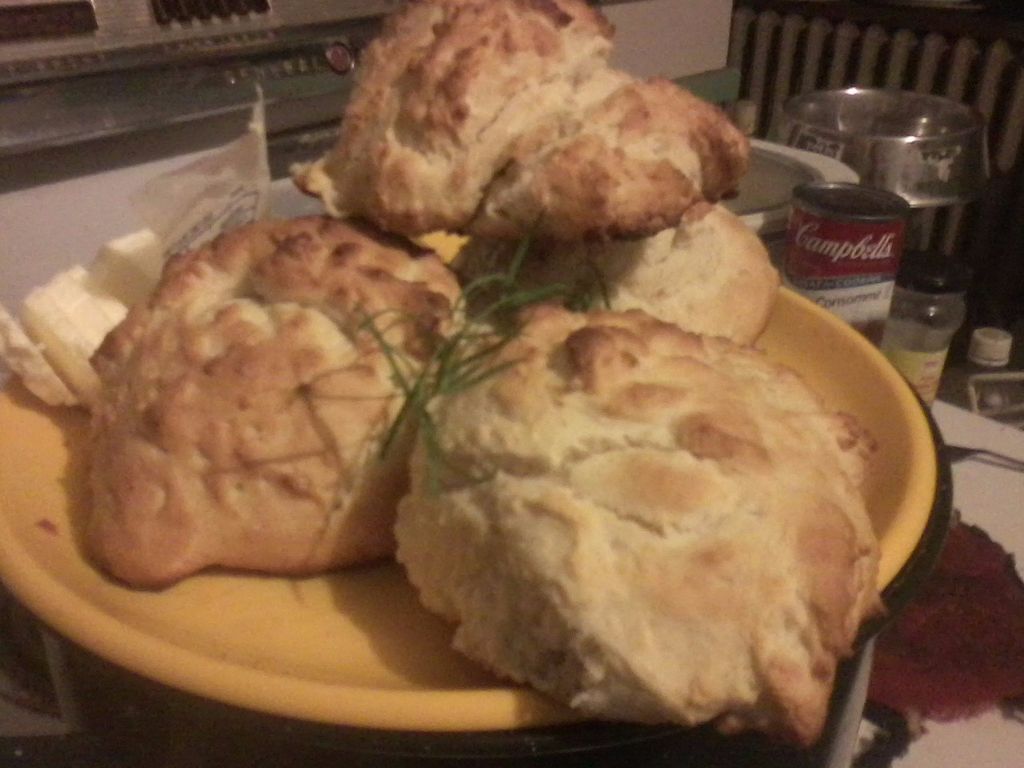 I can show you how to make thee best biscuits.