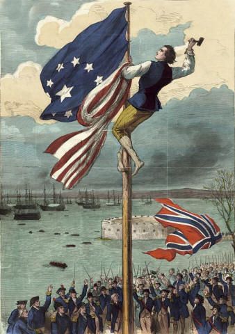 1st American Flag. - http://www.BestDryCleaningFL.