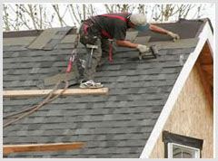 Roofer at Work