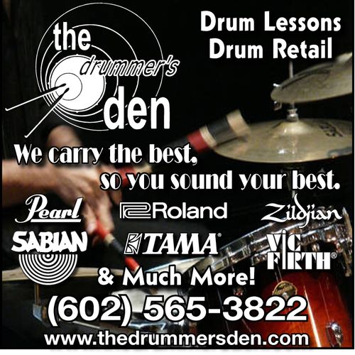The Drummer's Den: Lessons & Retail