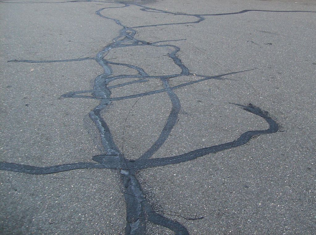 Crack filling