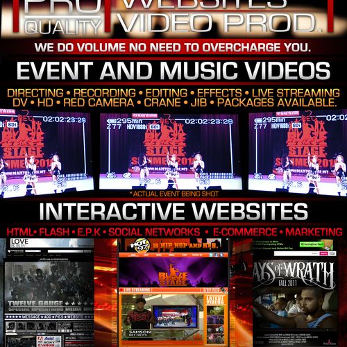 video services we produce and deliver for less. we