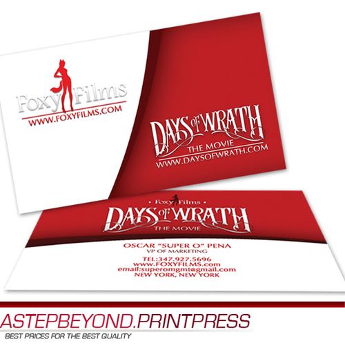 business cards we print and deliver for less. we w