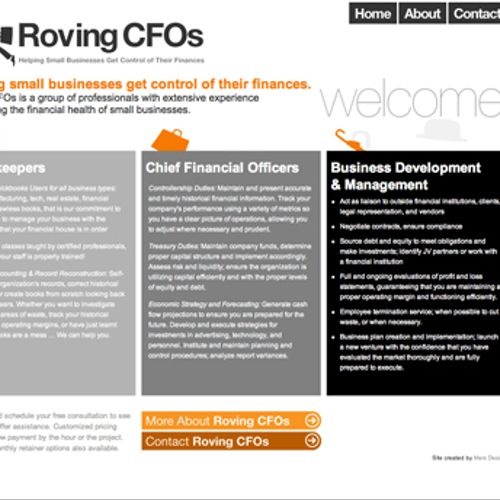 Roving CFO's Website

Roving CFOs, a forward-think