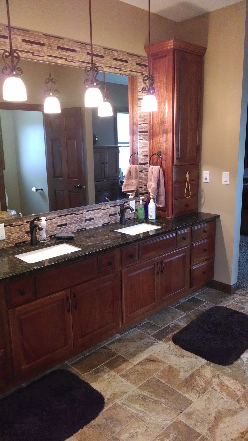 Wonderfully cleaned mirrors and sanitized bathroom