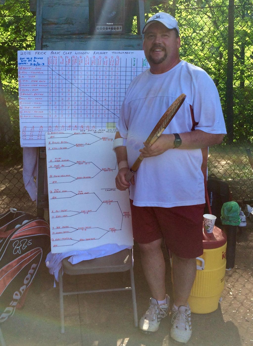 Frick Wooden Racquet Tennis Tournament 2015
Lost i