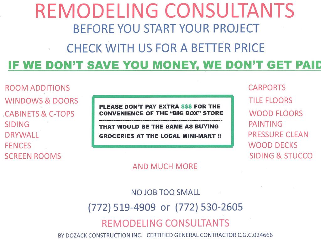 Remodeling Consultants