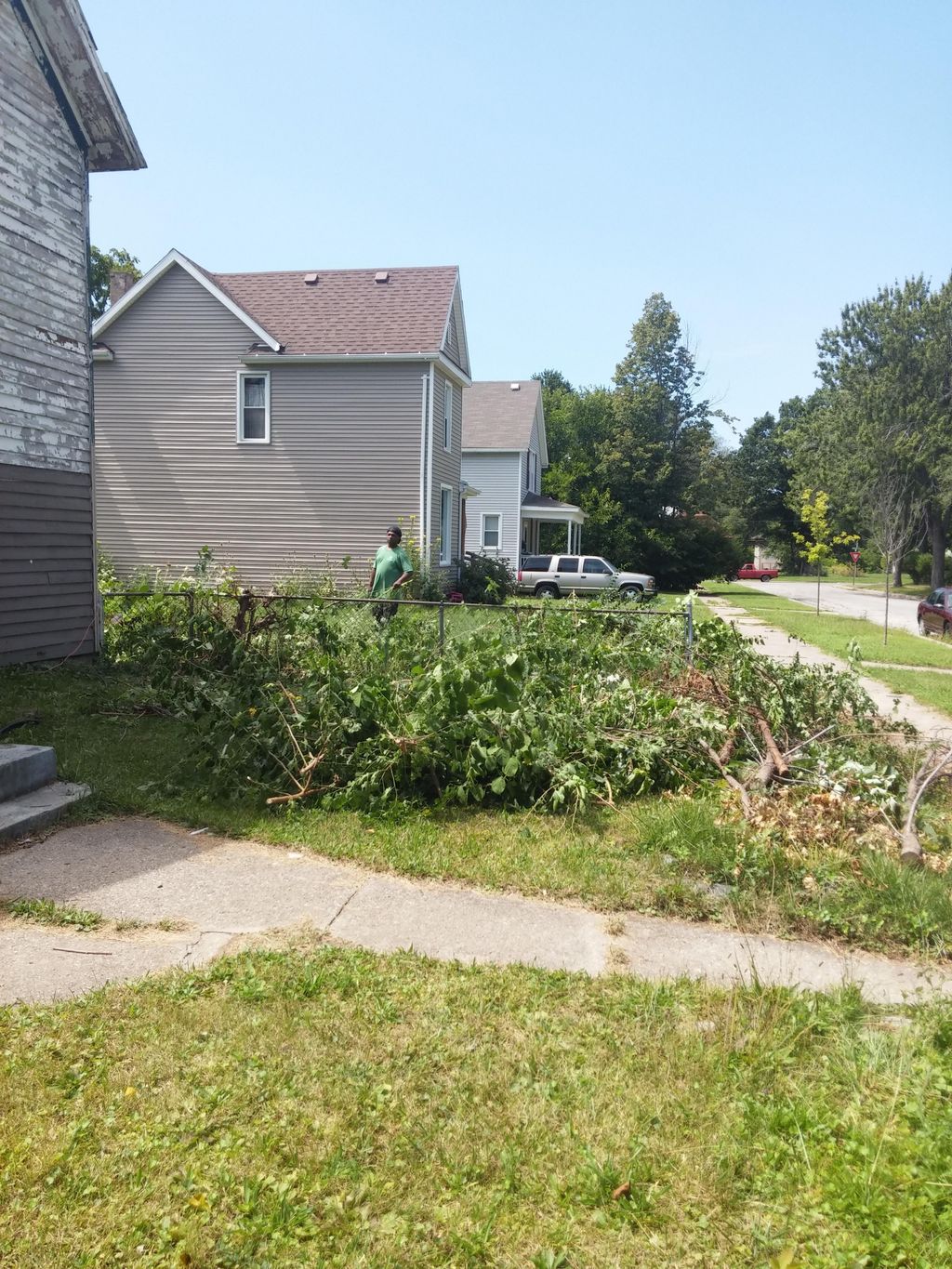 Yard clean-up