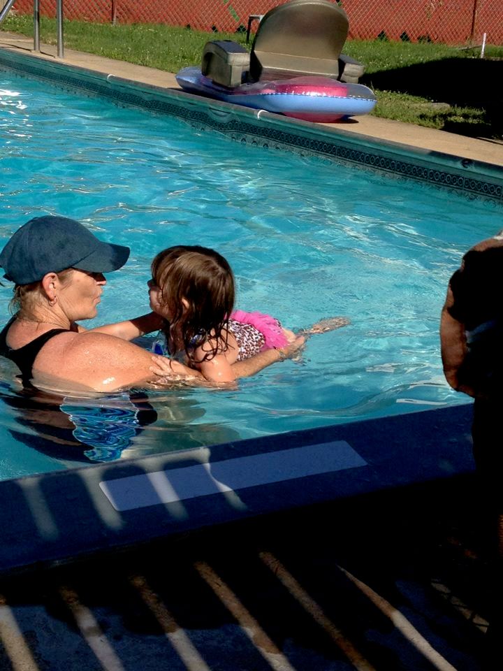 Happy swimmer!