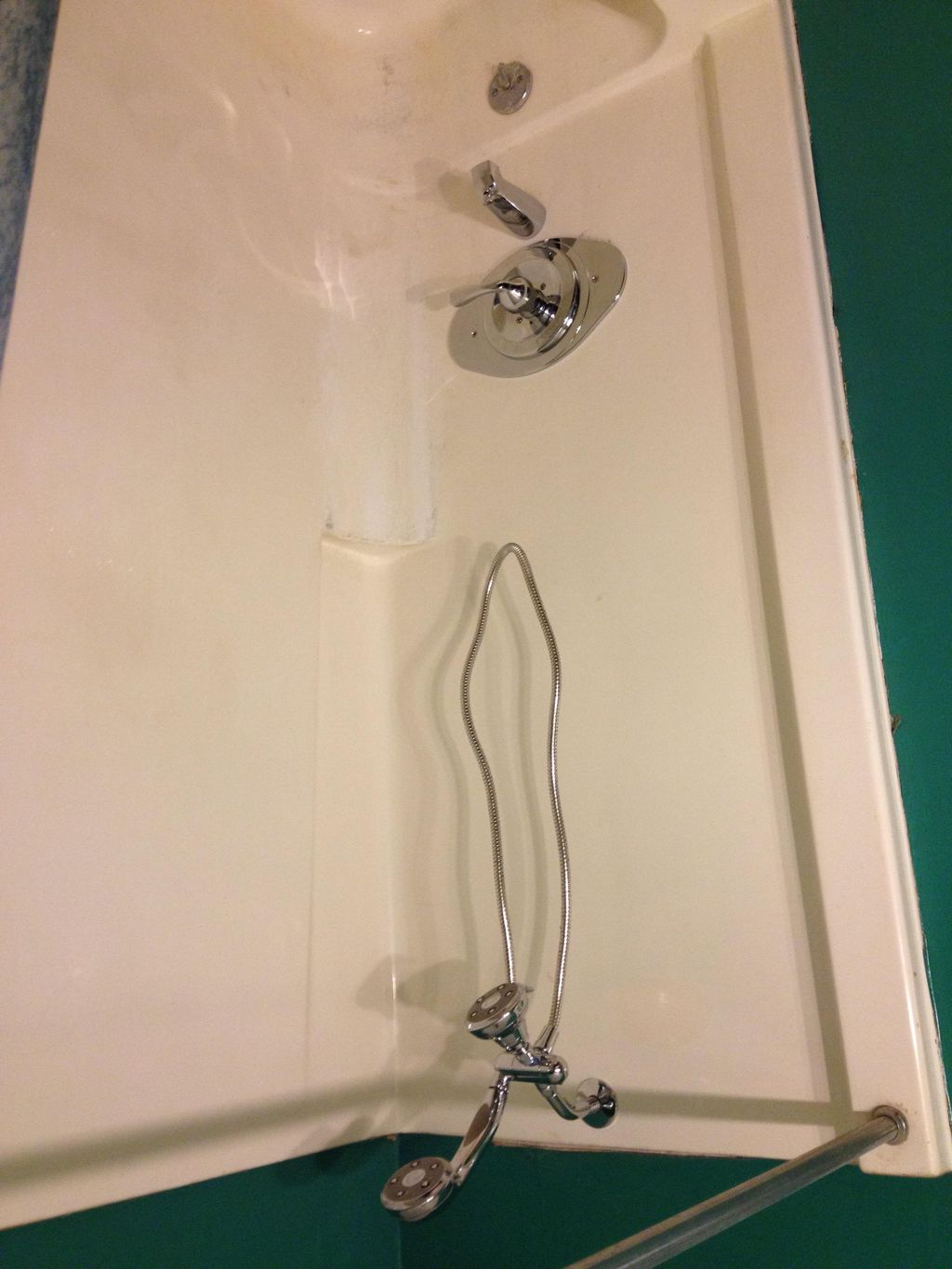 3 handle shower remodel