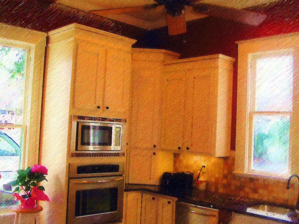 Kitchen. 90 year old home remodel