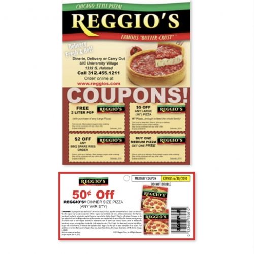 Graphic Design - Reggio's Pizza