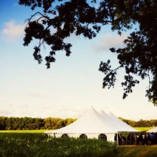 Tented/farm wedding in Horton, MI