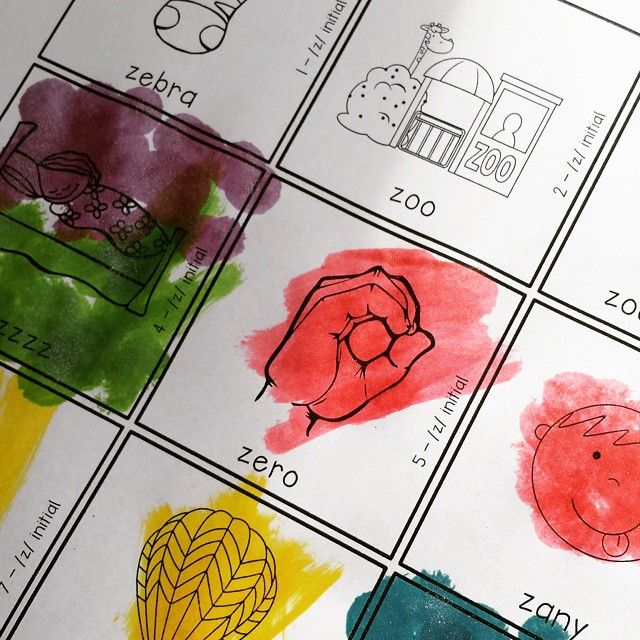 Working on /z sounds /- one of my kiddos asked "Wh