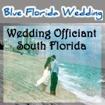 Blue Florida Wedding - English/Spanish Officiants