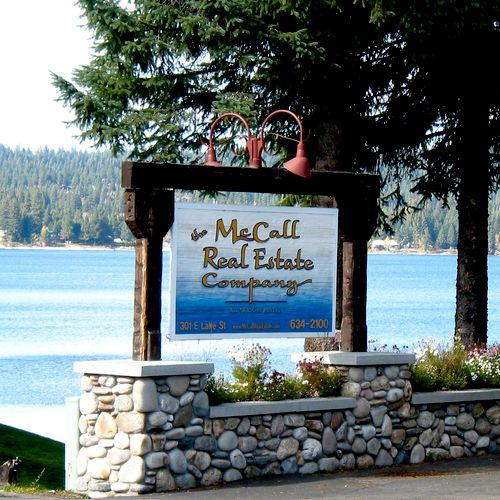 Our Office location on Payette Lake, McCall, Idaho