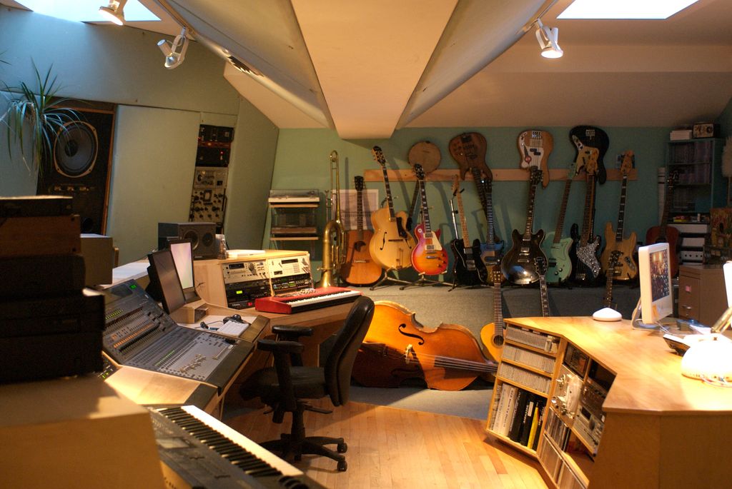 Our spacious and comfy control room