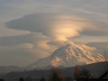 UFO over Mt. Rainier