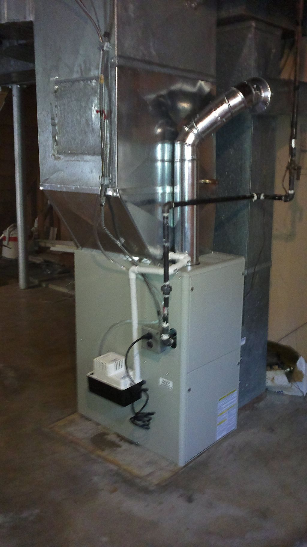 New  A/C coil & Furnace Installed