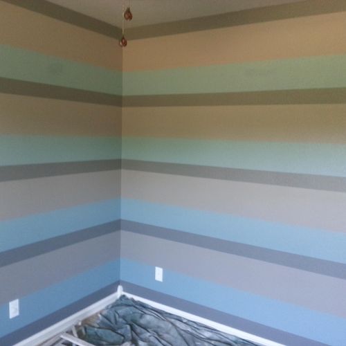 Some lines for a baby boys room