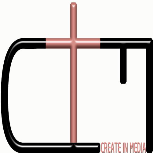 Create in Media Web Title Logo.