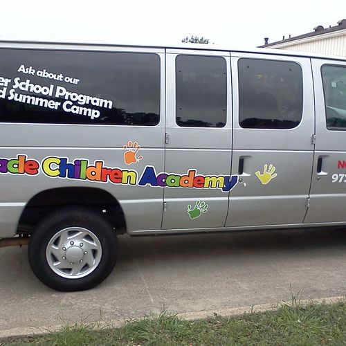 Vehicle Graphics @ Miracle Children Academy