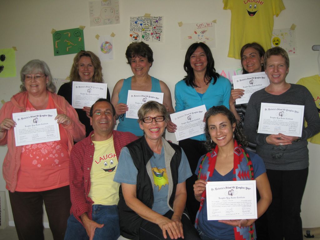 New Laughter Yoga Leaders